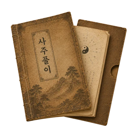 사주풀이 해설서 두 권